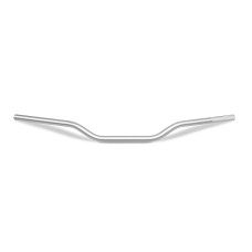 Кермо RENTHAL 7/8 дюйма (22MM) SPEEDWAY HANDLEBAR чорний, колір срібний