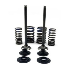 PSYCHIC ВПУСКНІ КЛАПАНИ (КОМПЛЕКТ 2 ШТ. КЛАПАНІВ З ПРУЖИНАМИ І ШАЙБАМИ) HONDA CRF 250 F '19-'24 СТАЛЕВІ