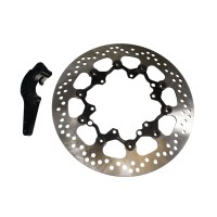 Гальмівний диск NG передній з адаптером oversize (320x127x5) KTM EXC / SIX DAYS 450 / 500 / 530 '09-'25, EXC / SM 150 / 250 / 300 '19-'25, EXC 125 SIX DAYS '10-'17 (NG725K11; NG725KOV11) - вітринний екземпляр - сліди монтажу