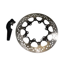 Гальмівний диск NG передній з адаптером oversize (320x127x5) KTM EXC / SIX DAYS 450 / 500 / 530 '09-'25, EXC / SM 150 / 250 / 300 '19-'25, EXC 125 SIX DAYS '10-'17 (NG725K11; NG725KOV11) - вітринний екземпляр - сліди монтажу