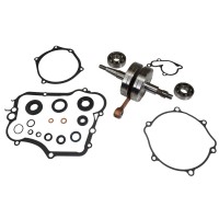 WISECO 2025/12 Колінвал YAMAHA YZ 85 '19-26 (з підшипниками і сальниками на колінвал та комплектом прокладок для низу двигуна)