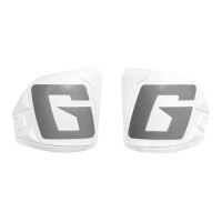 GAERNE змінні панелі з літерою 'G' 2 шт. П+Л для взуття SG-12 колір білий із сірою 