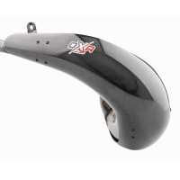 OXA FACTORY 2025/12 Карбонова захисна накладка на дифузор (резонансну трубу) CARBON PROTECTION для OXA FACTORY FRONT PIPE X8 125 CC KTM / YAMAHA / SHERCO / BETA