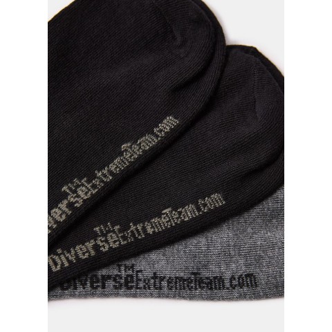 НОВИЙ ТОВАР DIVERSE EXTREME TEAM - DAKAR RALLY ШКАРПЕТКИ DKR ATHLAN 3P 256 КОЛІР ЧОРНИЙ/СІРИЙ РОЗМІР 43-46