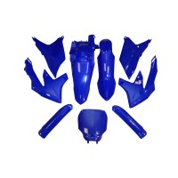Комплект пластика UFO 2025/11 (повний комплект) з захистом телескопів (амортизаторів) Yamaha YZF 250 '24-'26, синій колір