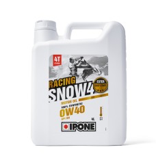 IPONE SNOW RACING 4T 0W40 ОЛИВА ДЛЯ СНІГОХОДІВ 100% СИНТЕТИКА 4L (-45°C) (AKC) (6)