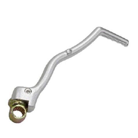 PSYCHIC важіль стартера (кікстартер) HONDA CR 250 '92-'96 (OEM: 28300-KZ3-600; 28300-KZ3-860; 28300-KZ3-A10) (алюмінієвий) колір срібний