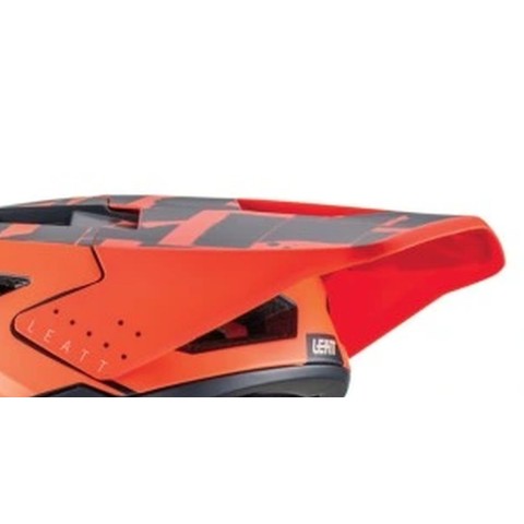 Козирок до велосипедного шолома LEATT VISOR MTB 4.0 V22.1 CORAL, помаранчевий/чорний, розмір S/M (запасні частини)