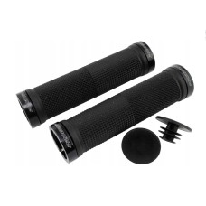 Ручки PROGRIP PG999 для ATV / JET SKI / MTB (22+22MM, довжина 120MM) чорний з чорною блокіровкою LOCK-ON (999-102)