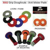 PROGRIP Накладки (антивідбиткові поролонові - Donutz) на ручки PG5002 колір червоний (PG5002RD)