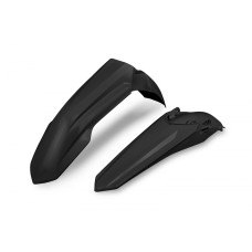 Комплект крил UFO для Honda CRF 450R/RX '21, чорний колір (HO05603001, HO05604001)