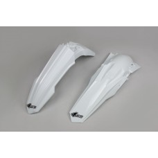 Комплект крил UFO для Suzuki RMZ 250 '19-'25, RMZ 450 '18-'25, колір білий (SU04939041, SU04940041)