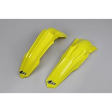 Комплект крил UFO для Suzuki RMZ 250 '19-22, RMZ 450 '18-23, OEM колір (жовтий) (SU04939102, SU04940102)