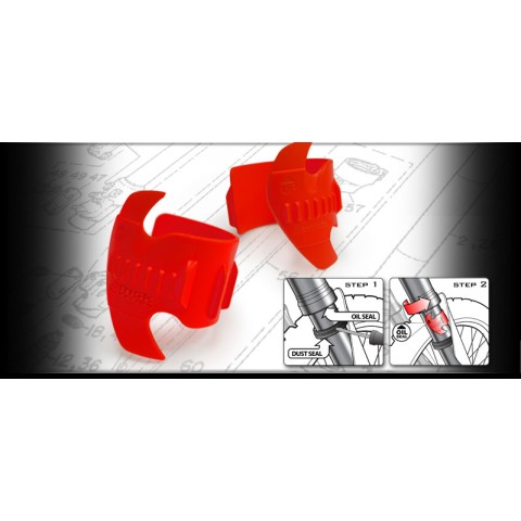 RISK RACING SEAL DOCTOR – інструмент для очищення амортизаторів (вилок) разом із сальниками 35–45 мм