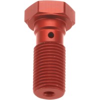 TRW ZF гідравлічний болт для гальмівних шлангів M10X1,00 (дрібна різьба) колір червоний (акція)