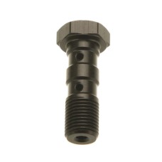 TRW ZF гідравлічний болт для гальмівних шлангів M10X1,25 подвійний чорний (АКЦІЯ)