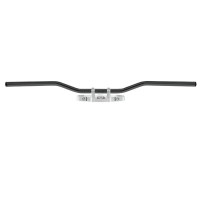 Сталеве кермо TRW ZF 25,4MM ROADSTAR MEDIUM чорне (з виїмками для кабелів) (АКЦІЯ)