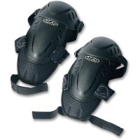 Налокітники захисні UFO з регульованими ремінцями, колір чорний, розмір універсальний