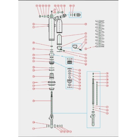 KYB мембрана (bladder) заднього амортизатора 50/72 (10)