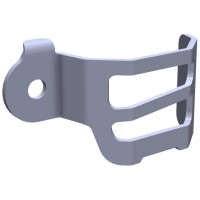 Задній захист гальмівного бачка CROSSPRO для Yamaha XTZ 690 Tenere 700 '19 - '25 чорний