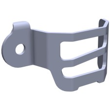 Задній захист гальмівного бачка CROSSPRO для Yamaha XTZ 690 Tenere 700 '19 - '25 чорний