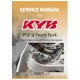Сервісна книга KYB PSF II (Pneumatic Spring Fork) англійською (інструкція з обслуговування)