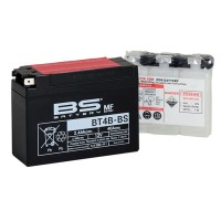 Акумулятор BS BT4B-BS (YT4B-BS) 12V 2,3AH 113X38X85 необслуговуваний - електроліт окремо (40A) (12) UE2019/1148