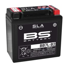 Акумулятор BS BB7L-B2 (FA) (YB7-B2) 12V 8AH 135X75X133 необслуговуваний - залитий (100A) (6)