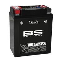 BS АКУМУЛЯТОР BB12A-A2 (FA) (YB12A-A2) 12V 12AH 134X80X161 БЕЗОБСЛУГОВУВАНИЙ - ЗАЛИТИЙ (150A) (5)