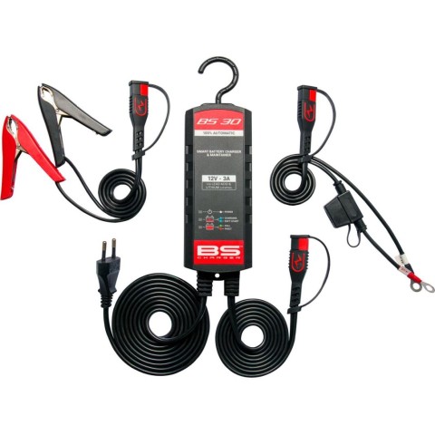 Зарядний пристрій акумуляторів BS30 12V STD/AGM/GEL/SLA/LITHIUM (LIFEP04), 3A до 60AH (EL) - замінює 700546