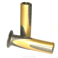 Розпродаж ARIETE Ручки 01693-GO EXPLORER (120 мм) з отвором колір золотий/срібний