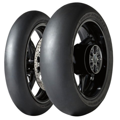 Шина DUNLOP 120/80-12 SPORTMAX SLICK MS TL ЗАДНЯ DOT 38/2023