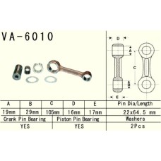 Шатун VESRAH для Yamaha YZ 125 (YZ125) '01-'04