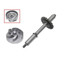 BRONCO Вал та ротор водяної помпи Kawasaki KVF 650 Brute Force '05-'14, KVF 750 Brute Force '12-'21, KRF 750 Teryx '08-'13, KFX/KVF 700 '04-'09, Suzuki LT-V 700 '04-'06