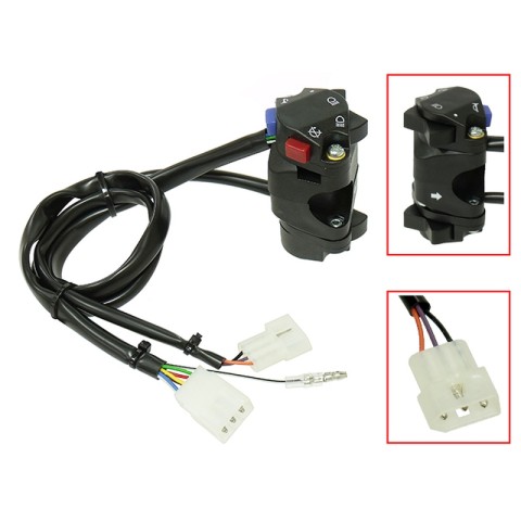 PSYCHIC комбінований перемикач запалювання, світла, сигналу та поворотів на кермо KTM, HUSABERG (50311070000) (AV2232)