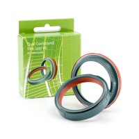 SKF НАБІР (1 ВИЛКА) САЛЬНИКІВ ПЕРЕДНЬОЇ ПІДВІСКИ (МАСЛЯНІ ТА ПИЛЬНИКИ) DUAL COMPOUND (ДВОКОМПОНЕНТНІ) KAYABA 46MM