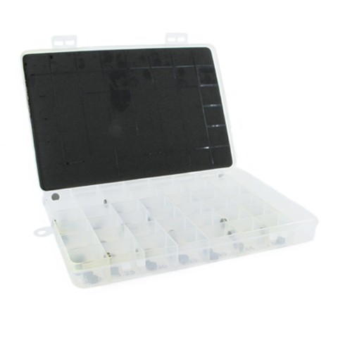 PROX КОМПЛЕКТ КЛАПАННИХ ШАЙБ 10ММ ВІД 1,875 ДО 3,175ММ ПО 3 ШТ. (ВСЬОГО 81 ШТ.)