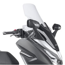 Дефлектори обтікачів рук KAPPA для Honda Forza 125/300 '18-'25 SH 350 '21-'25 Forza 350 '21-'22 прозорі