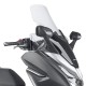 Дефлектори обтікачів рук KAPPA для Honda Forza 125/300 '18-'25 SH 350 '21-'25 Forza 350 '21-'22 прозорі