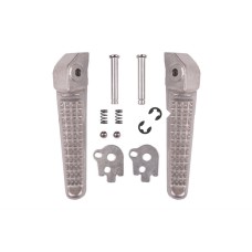 BIKETEC PARTS Комплект підніжок (підніжки) пасажира з кріпленнями Honda CB 400 '93-98, CBR 250 '87-97, CBR 900 '93-99, CBR 929 '00-01, CBR 954 '02-03, VTR 1000 '97-05, CBR 600 '91-02, VFR 750/800 '90-10, CBR 1100XX '96-05, CB 1300 '03-17 колір SR