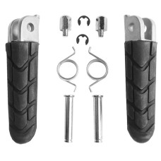 BIKETEC PARTS комплект підніжок (підніжки) водія з кріпленнями Honda CBR 600 '99-06, VFR 800 '98-06, CBR 1100XX '97-07 (замінник оригіналу)