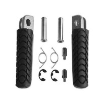 BIKETEC PARTS Комплект водійських підніжок з кріпленнями Kawasaki ZZR 1400 '06-21, GTR 1400 / ZX-14 '06-12 (замінник оригіналу)