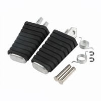 Комплект пасажирських підніжок BIKETEC PARTS з кріпленнями для Yamaha XVS 650, XV 535, V-MAX 1200, XV 750/920/1100 всіх років (замінник оригіналу)