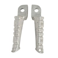 BIKETEC PARTS НАБІР ПІДНІЖОК (ПІДНІЖКИ) HYOSUNG GT 250R '04-17, GT 650R '04-17 КОЛІР СРІБЛЯСТИЙ