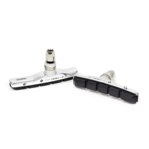 ELVEDES РОЗПРОДАЖ ГАЛЬМІВНІ КОЛОДКИ ДЛЯ ВЕЛОСИПЕДА V-BRAKE 72 ММ КОЛІР СРІБЛЯСТИЙ