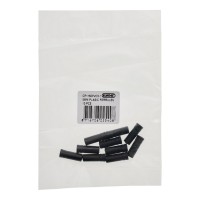 ELVEDES РОЗПРОДАЖ КІНЕЦЬКА ОБОЛОНКИ ГАЛЬМА (5ММ) КОЛІР ЧОРНИЙ УПАКОВКА 10ШТ