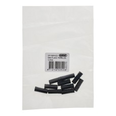 ELVEDES РОЗПРОДАЖ КІНЕЦЬКА ОБОЛОНКИ ГАЛЬМА (5ММ) КОЛІР ЧОРНИЙ УПАКОВКА 10ШТ