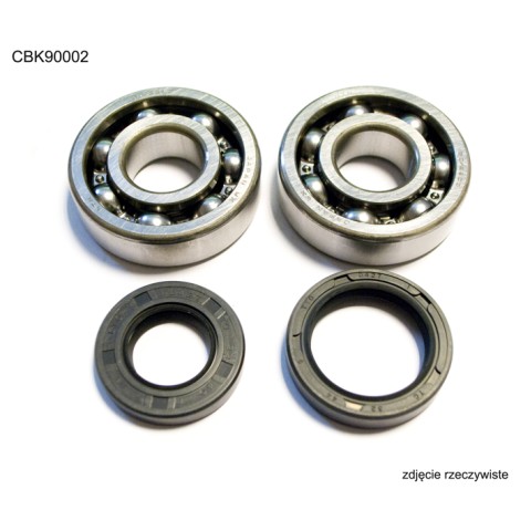 Підшипники колінвала з сальниками Yamaha YZ 125 86-00 (NTN) (Made in Japan), 24-1024 BEARING WORX