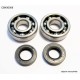 Підшипники колінвала BEARING WORX Yamaha YZ 125 '05-'25, (NTN) (MADE IN JAPAN) (24-1062)