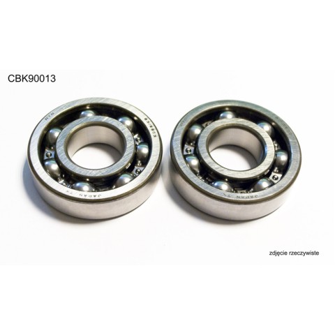 Підшипники колінвала BEARING WORX для HONDA XR250R '84-'96, TRX250X '87-'92, SUZUKI DRZ250 '01-'07, YAMAHA YFM250 RAPTOR '08-'13 (NTN) (MADE IN JAPAN) (24-1033)